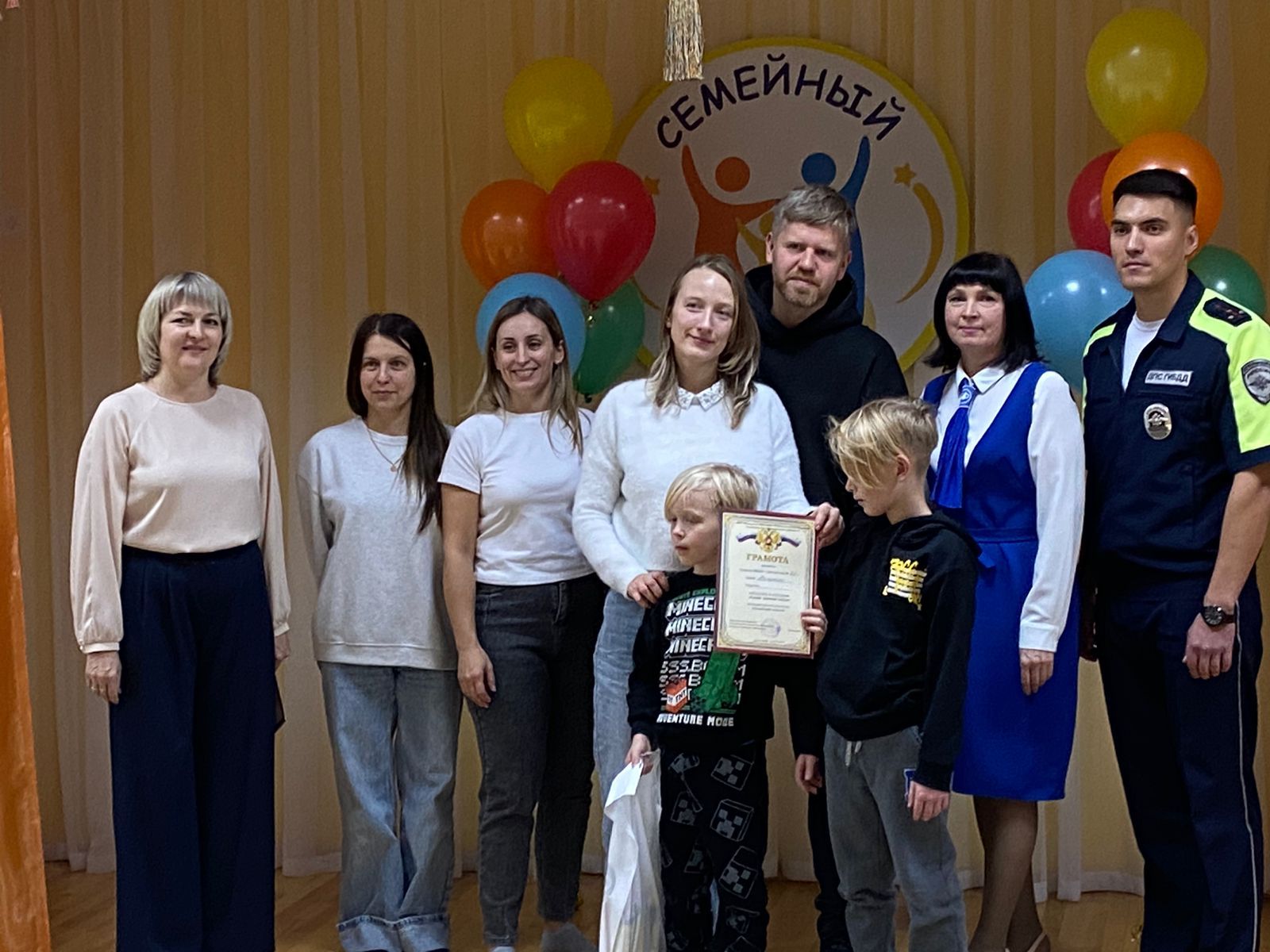 Чистопольские семьи состязались в знании ПДД и спортивной эстафете