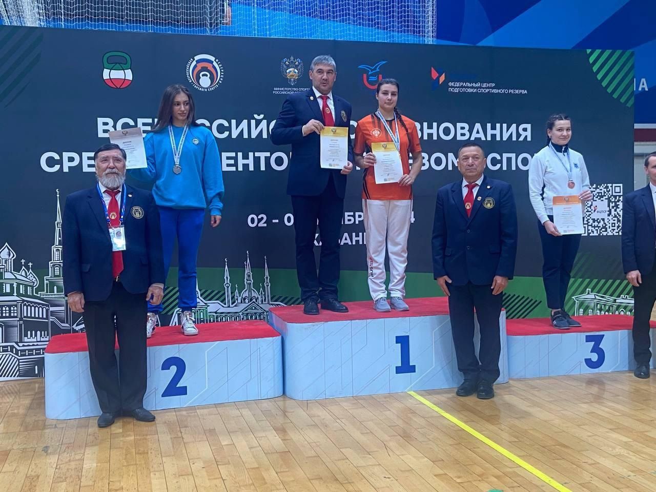Спортсмены из Чистополя стали призерами Всероссийских соревнований по гиревому спорту
