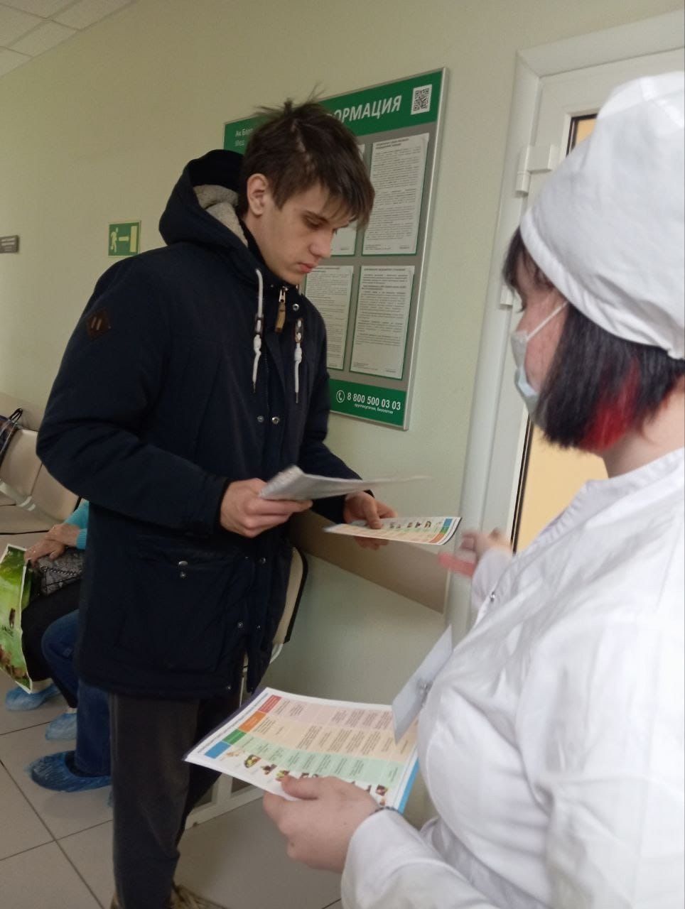 Поликлиника Чистопольской ЦРБ провела акцию по здоровому образу жизни
