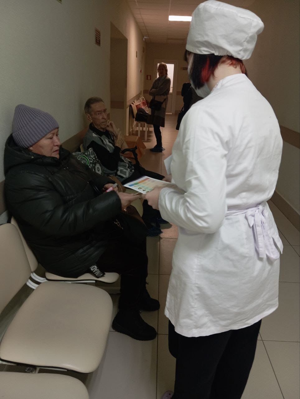 Поликлиника Чистопольской ЦРБ провела акцию по здоровому образу жизни