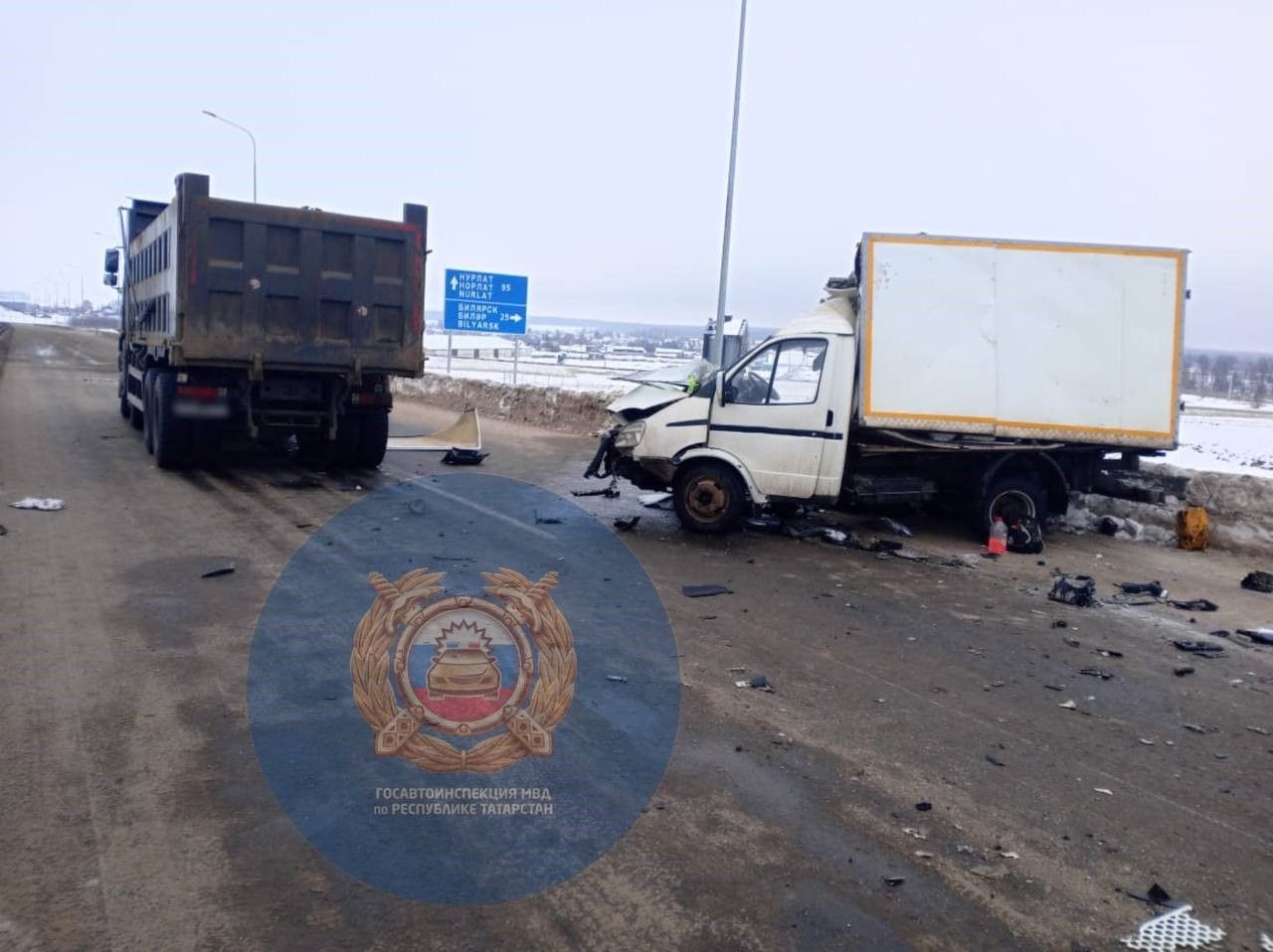 В автомобильной аварии в Чистопольском районе один человек погиб, двое – в больнице