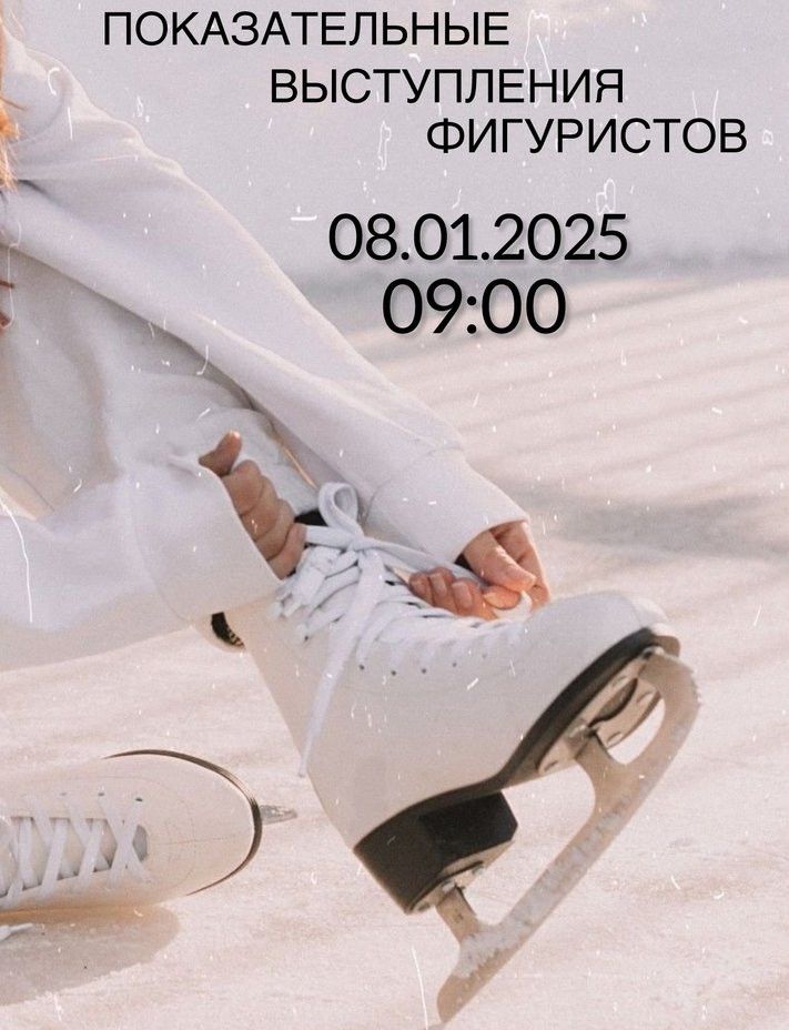 В Чистополе пройдут показательные выступления фигуристов