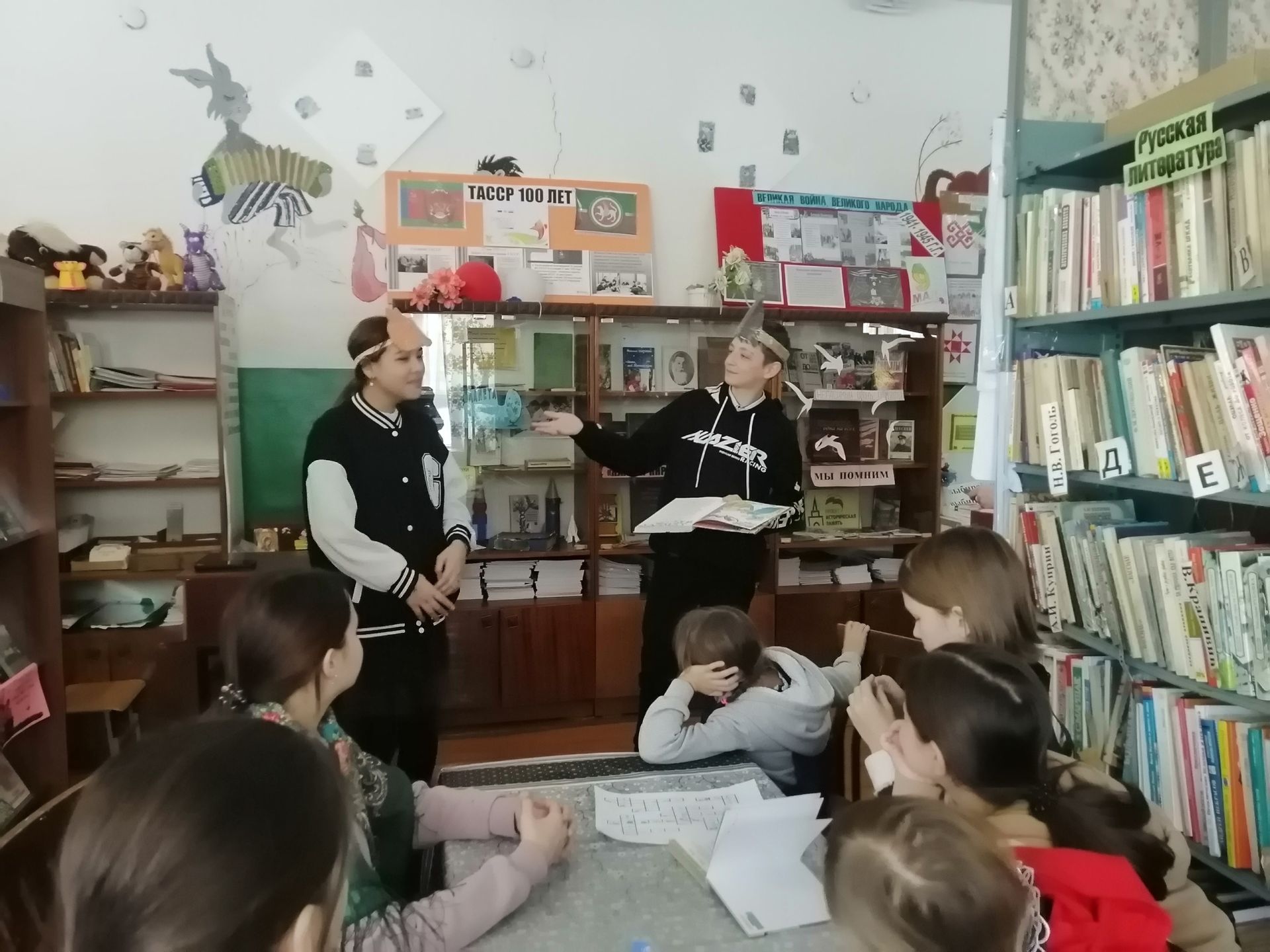 Для ребят чистопольского села прошел литературный час «В гостях у Крылова»