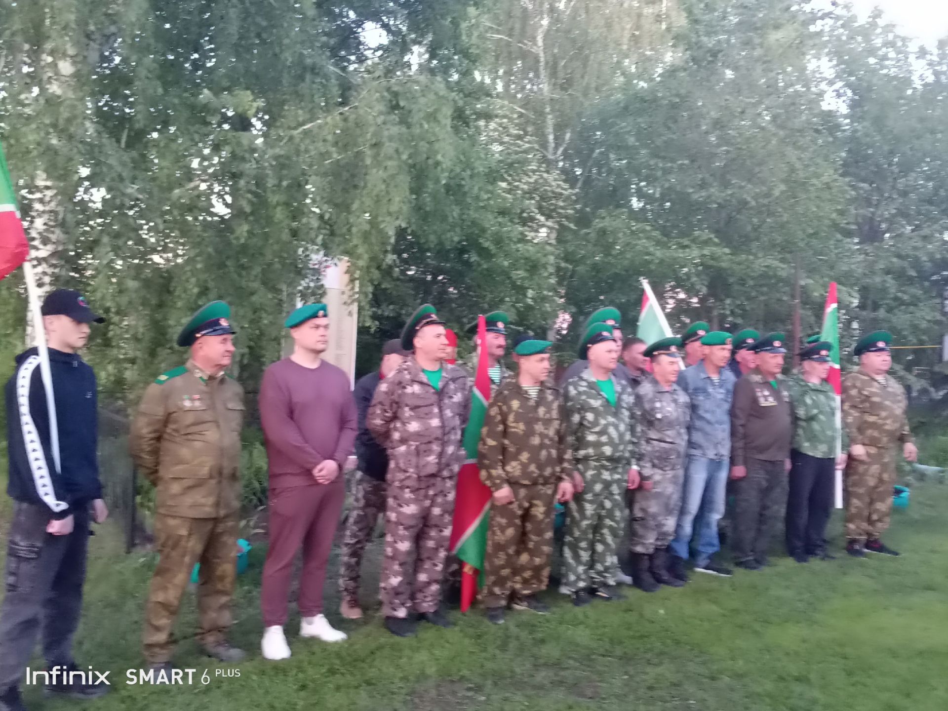 В Чистопольском селе открыли памятный знак — пограничный столб