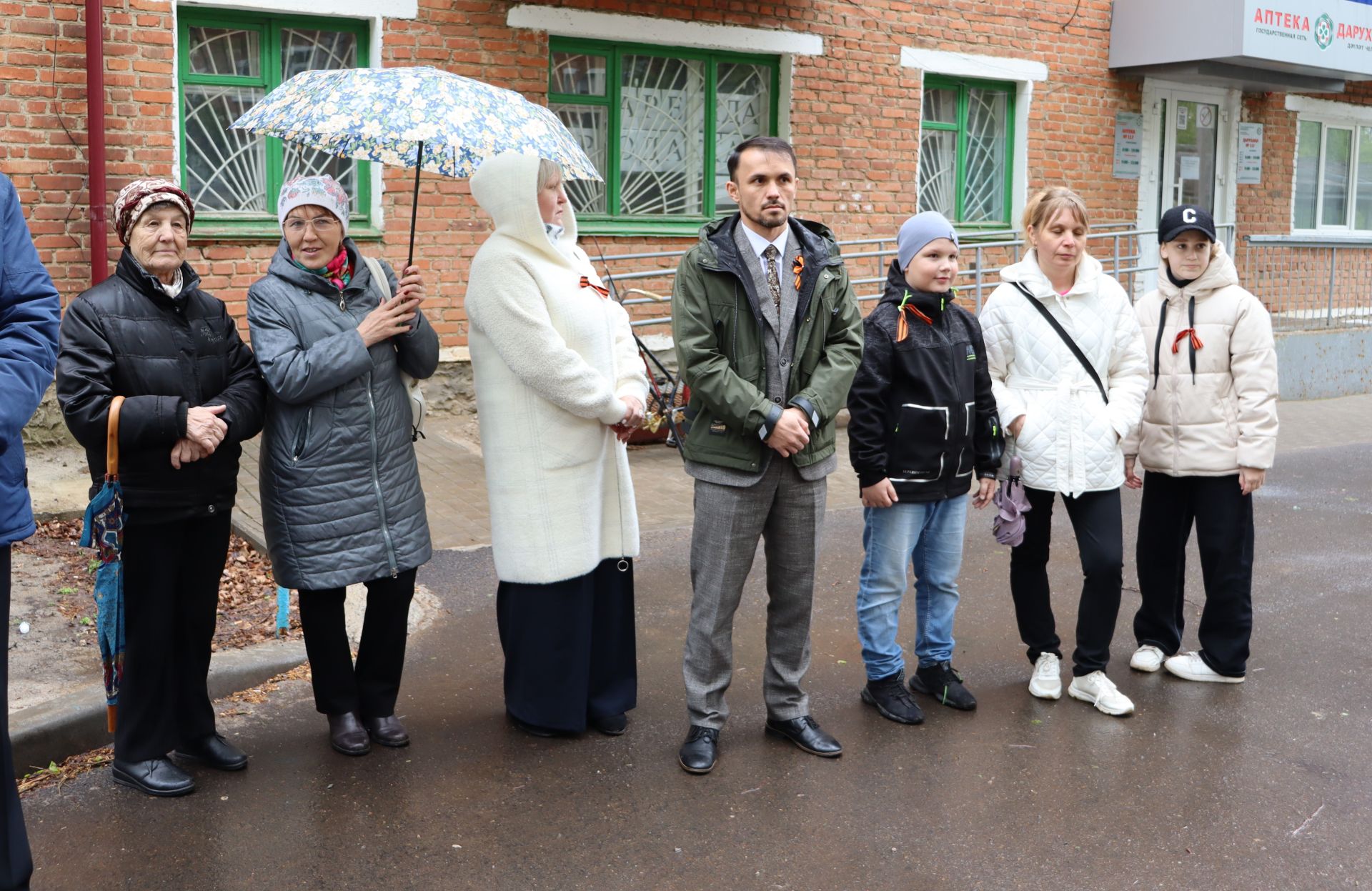 В Чистополе открыли сквер «Речников»