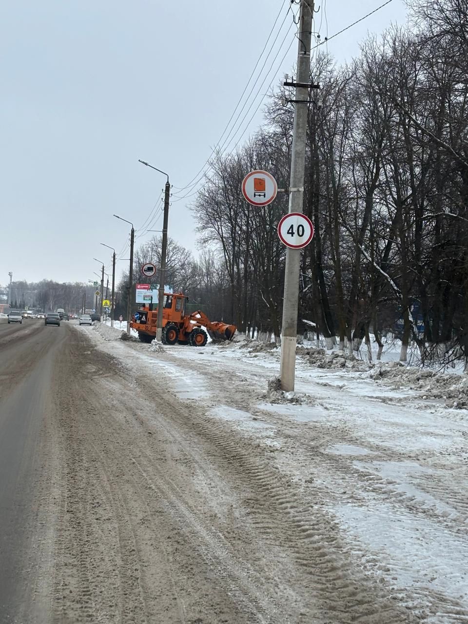 В Чистополе проведены работы по уборке дорог и вывозу снега