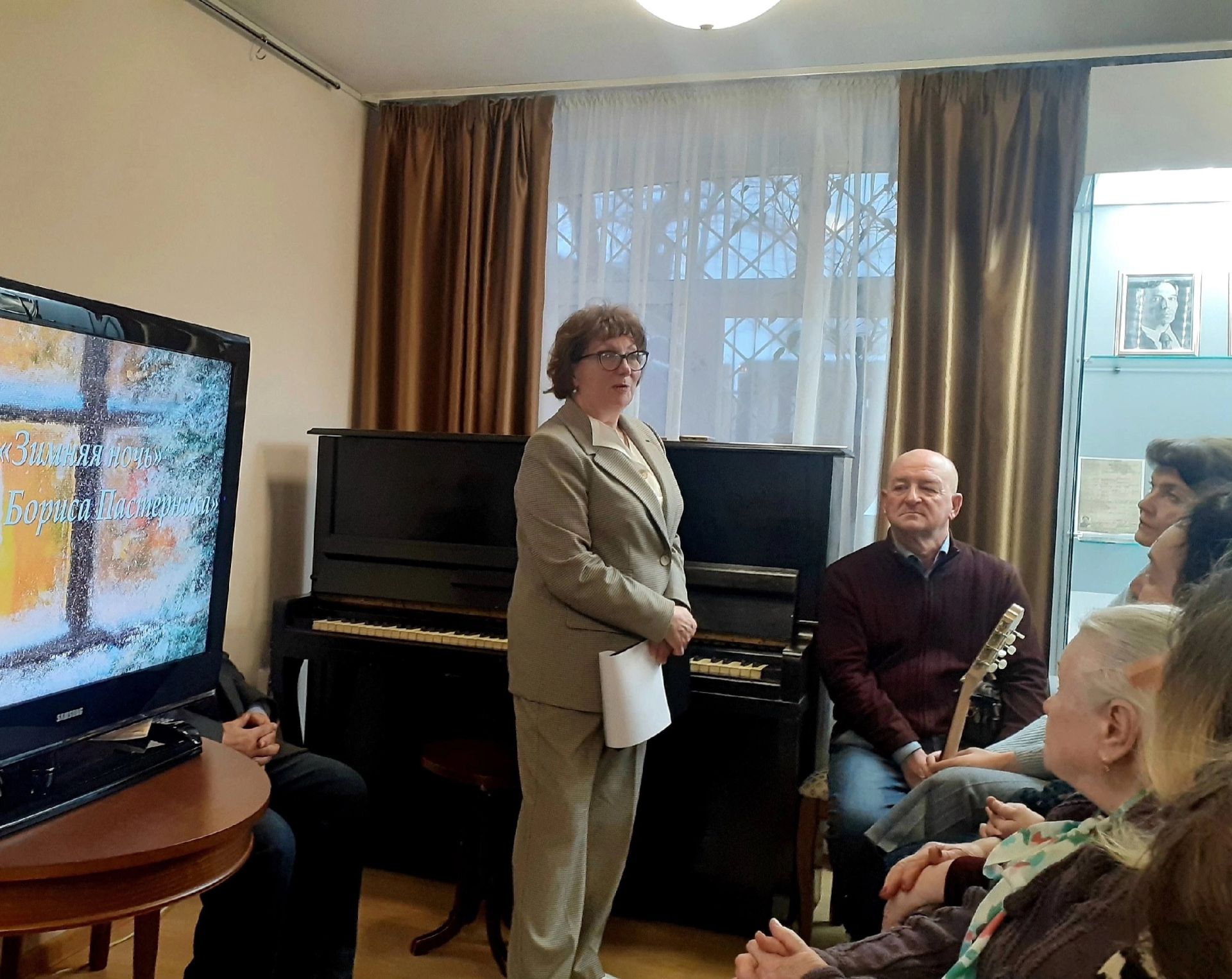 Литературный вечер в Чистополе раскрыл тайны стихотворения-романса Бориса Пастернака «Зимняя ночь»