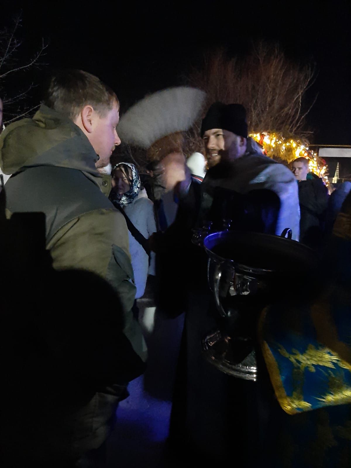 В Чистопольском районе православные встретили праздник Крещения Господня