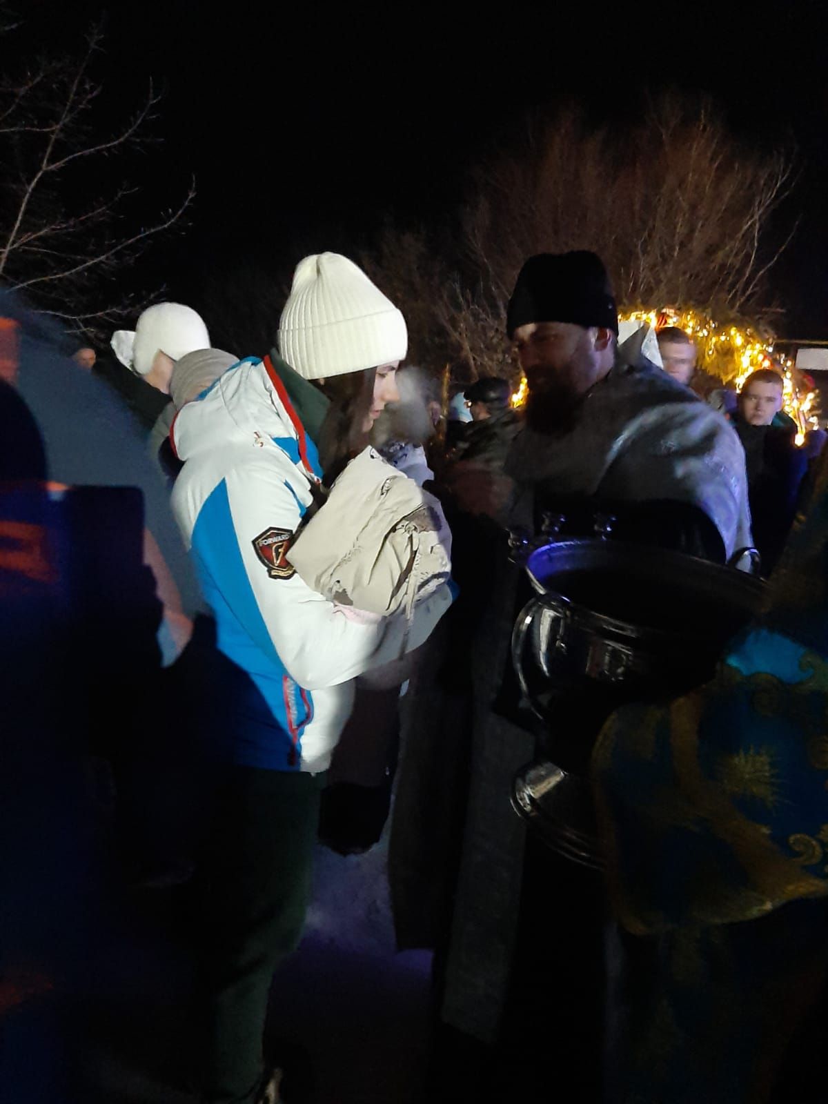 В Чистопольском районе православные встретили праздник Крещения Господня