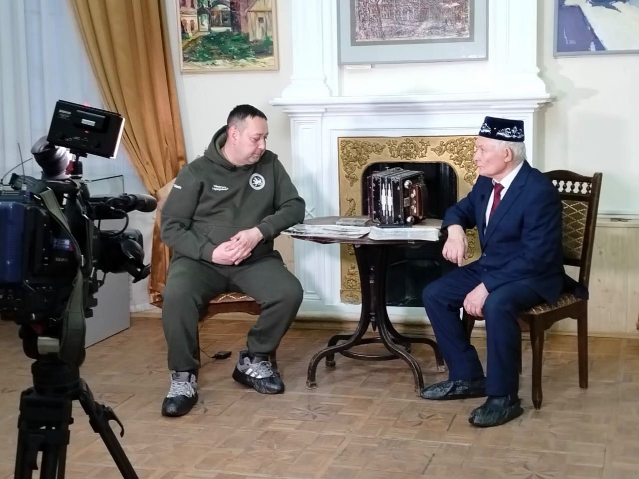 На федеральном канале покажут репортаж, посвященный гармонистам Чистопольского района