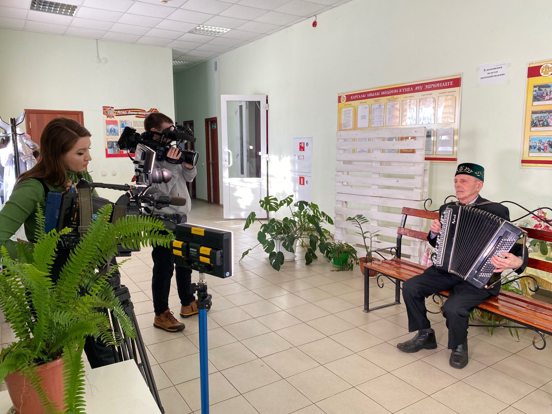 На федеральном канале покажут репортаж, посвященный гармонистам Чистопольского района
