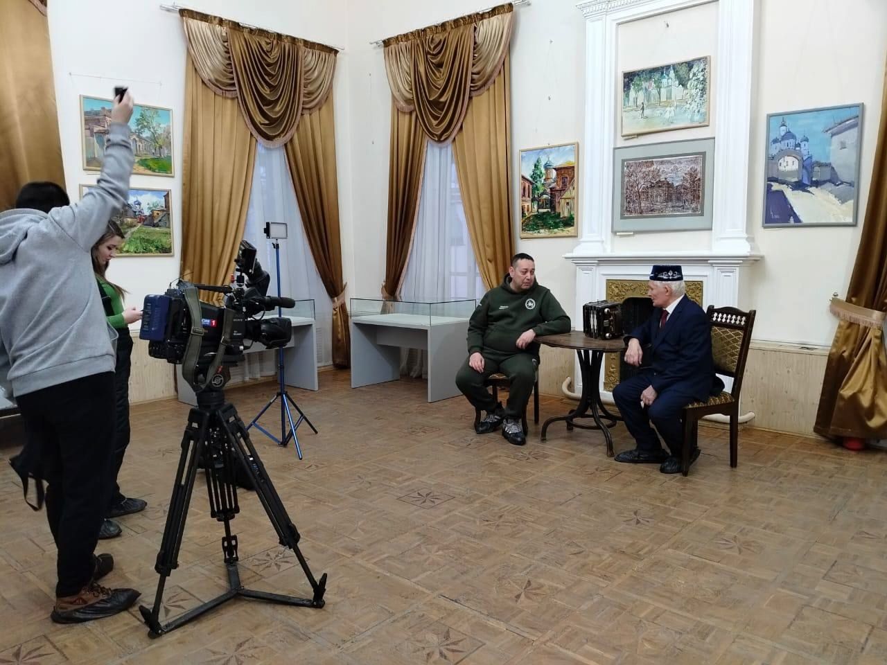 На федеральном канале покажут репортаж, посвященный гармонистам Чистопольского района