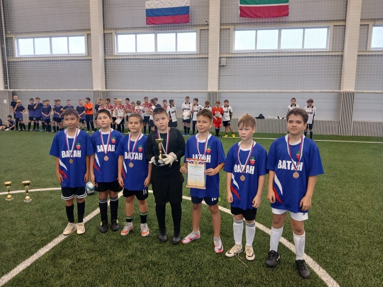 Чистопольские футболисты заняли призовое место на турнире «Кубок Дружбы»