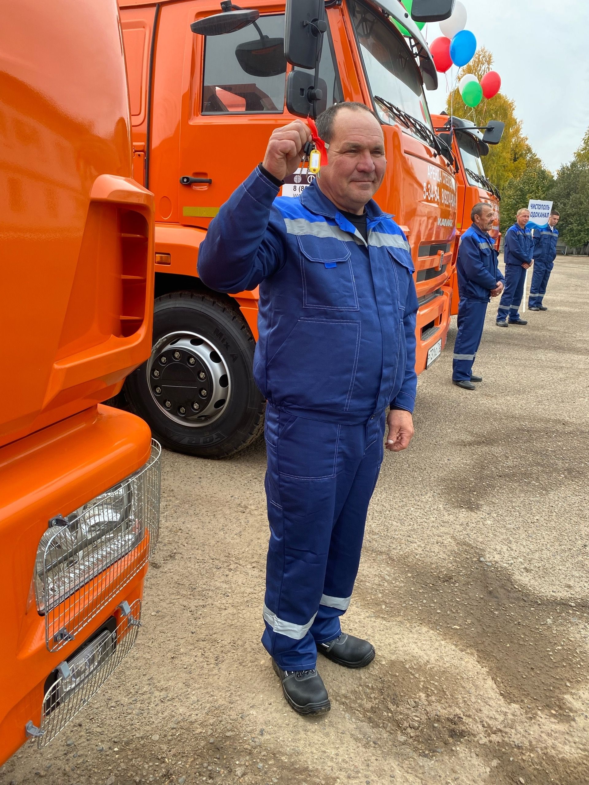 Автопарк Чистопольского водоканала пополнился новой спецтехникой