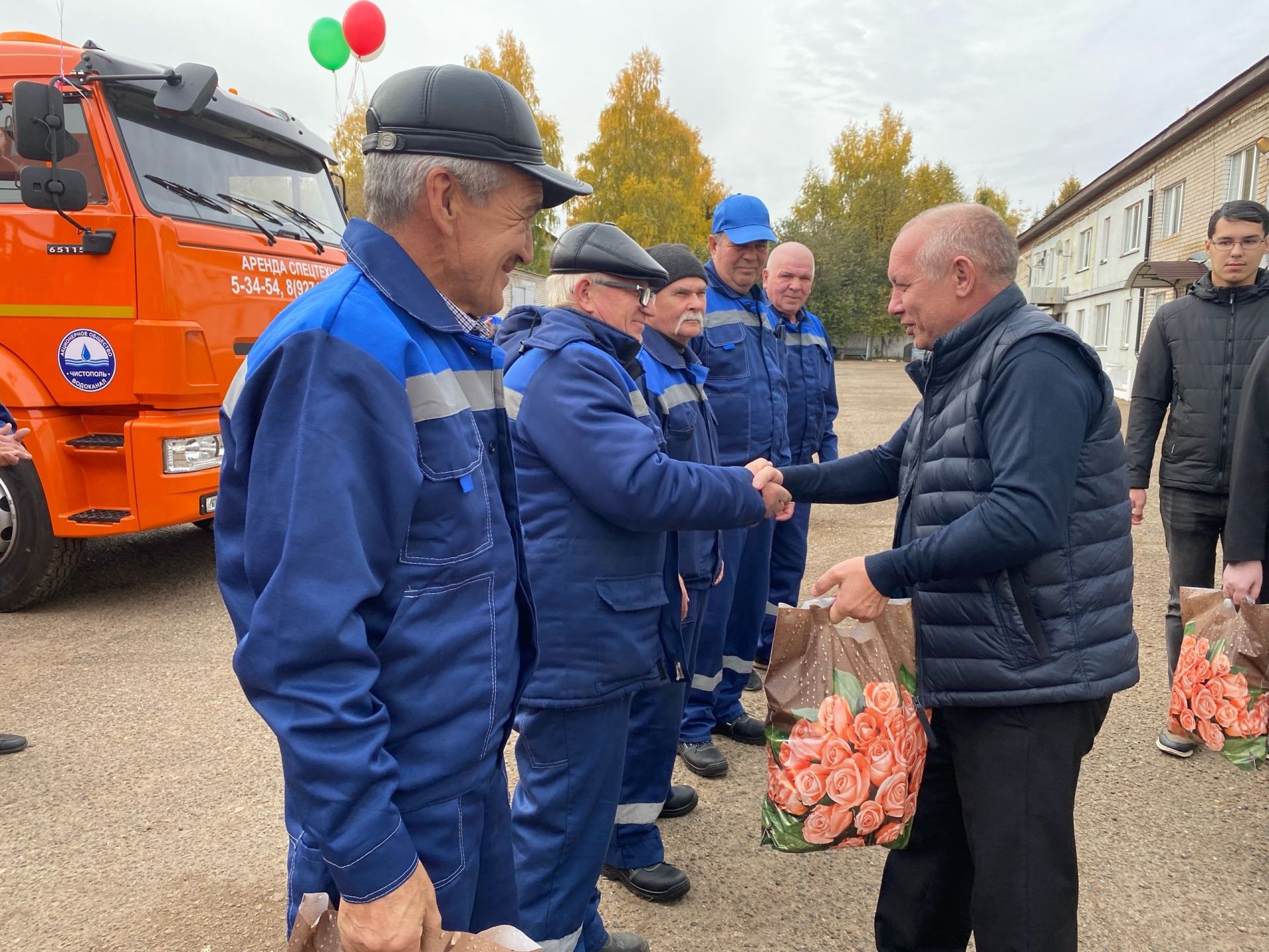 Автопарк Чистопольского водоканала пополнился новой спецтехникой