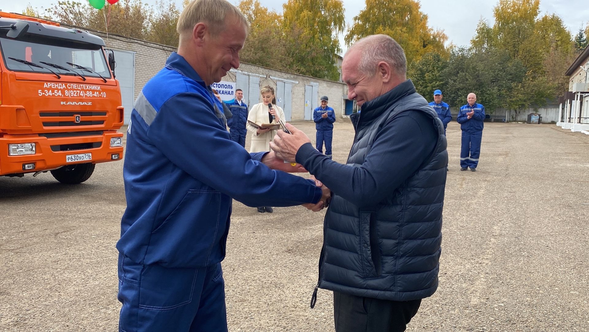 Автопарк Чистопольского водоканала пополнился новой спецтехникой