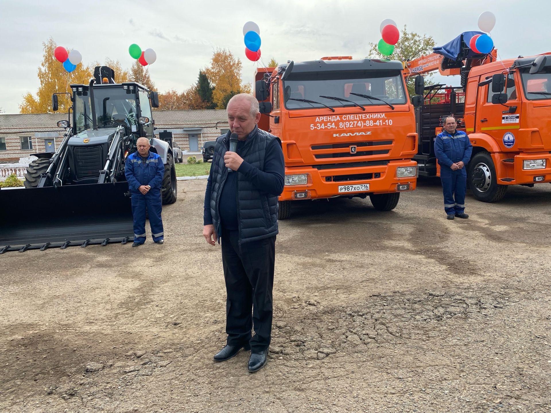 Автопарк Чистопольского водоканала пополнился новой спецтехникой