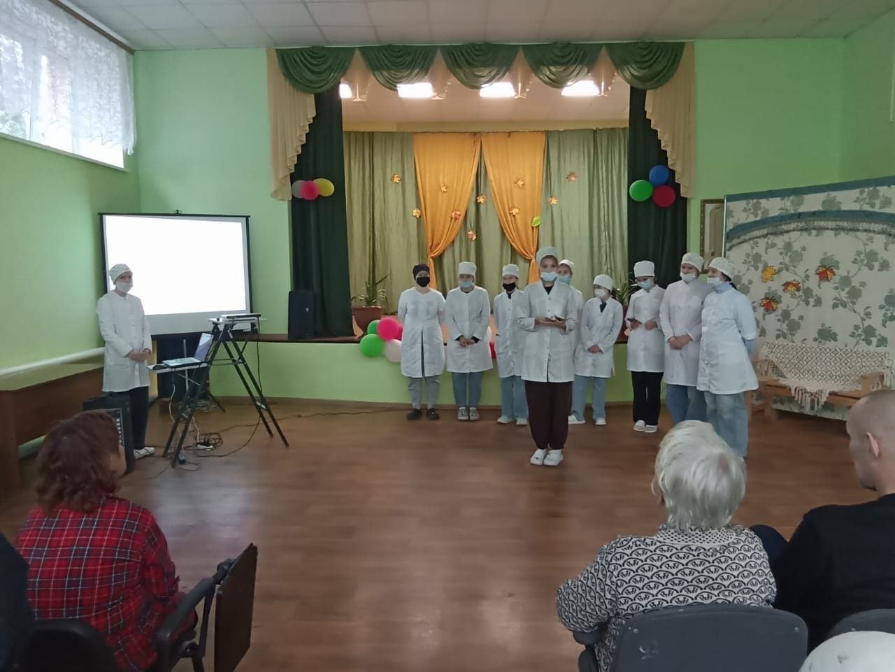 В чистопольском доме-интернате прошло занятие по профилактике гриппа