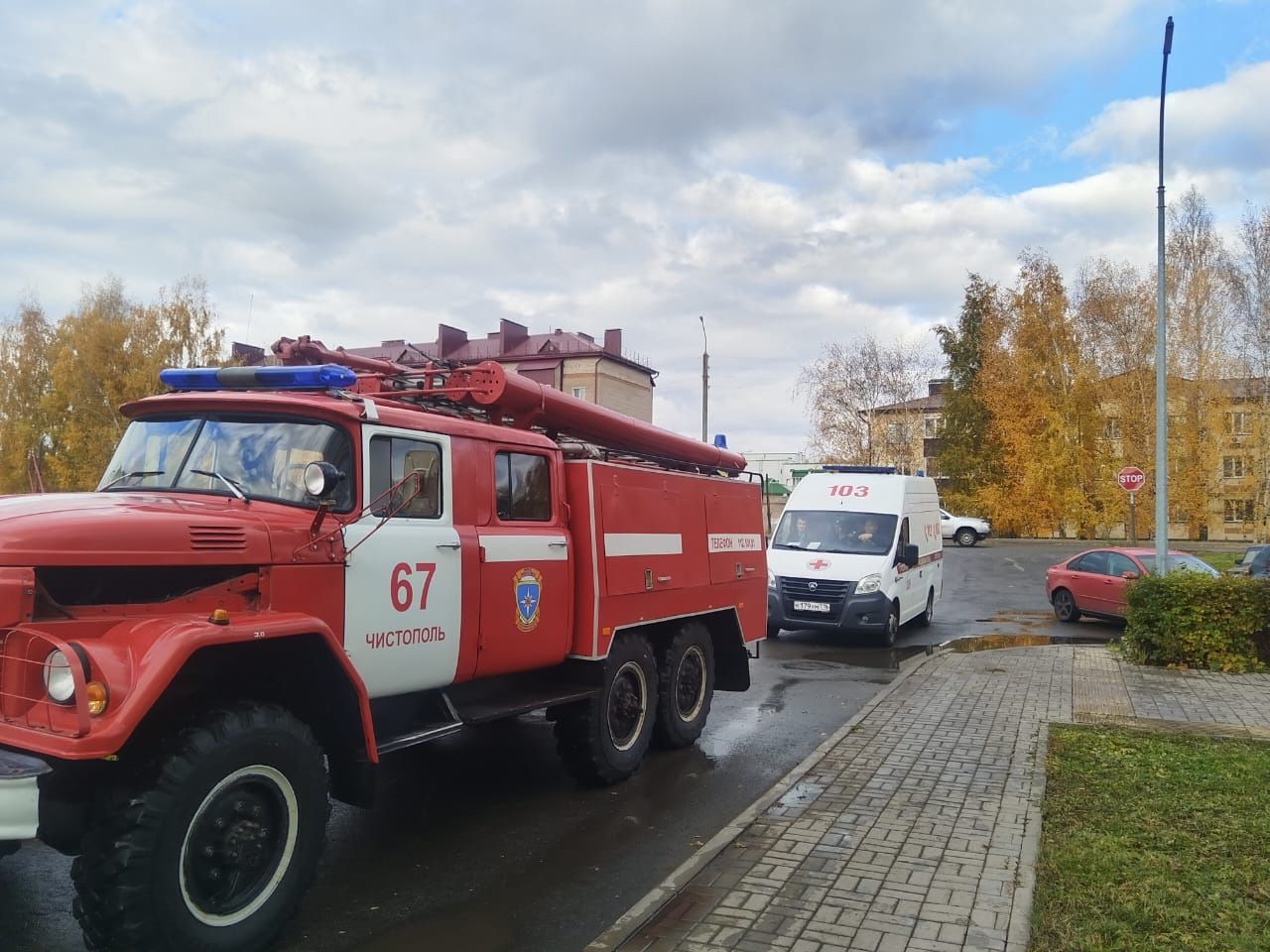 В Чистопольской детской поликлинике прошли учения по ликвидации условного пожара
