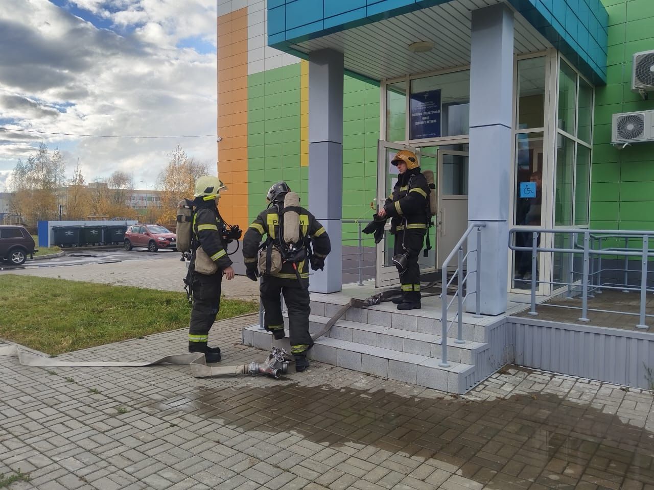 В Чистопольской детской поликлинике прошли учения по ликвидации условного пожара