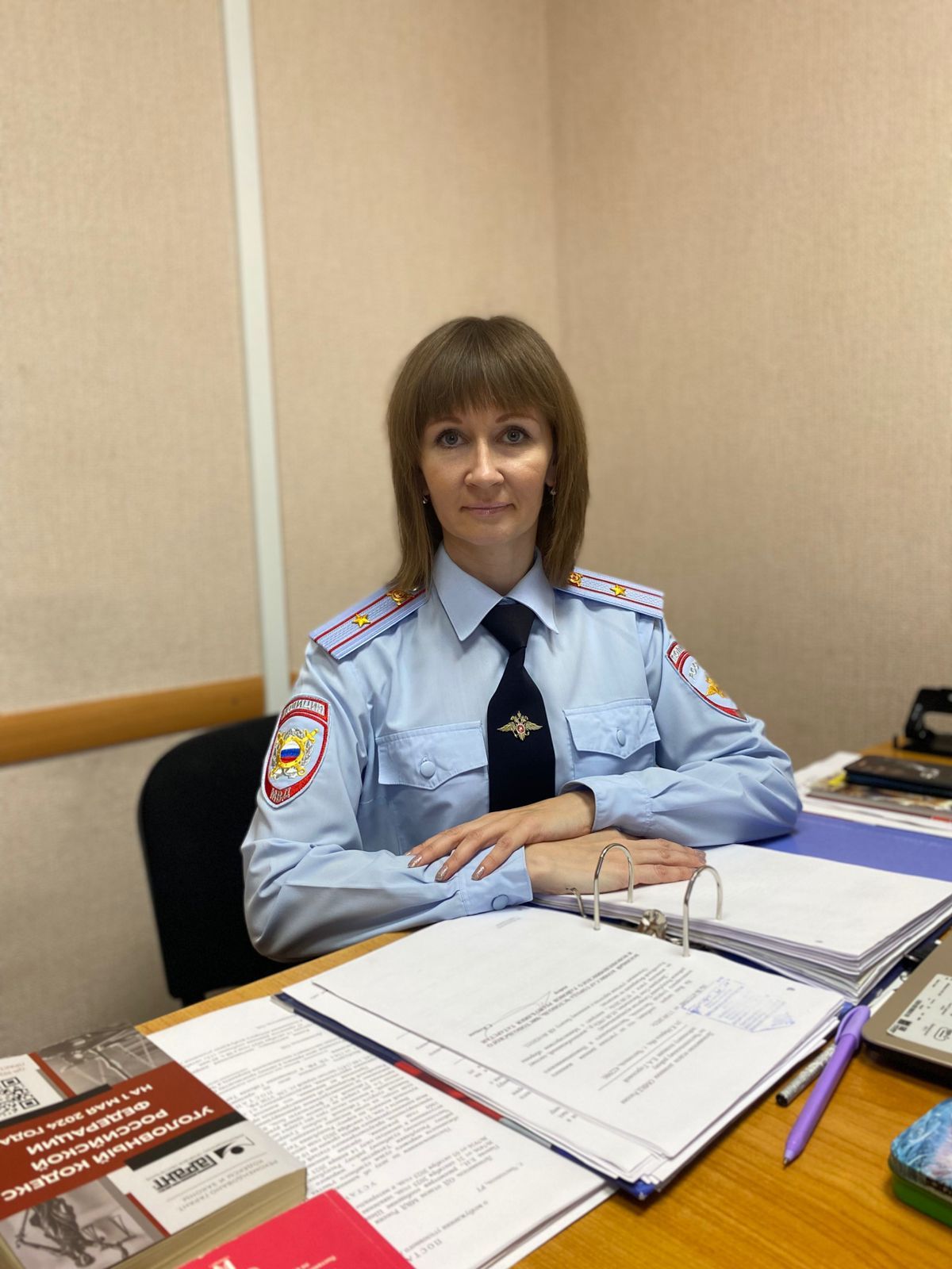 Майор полиции Елена Панова рассказала об особенностях работы в службе дознания