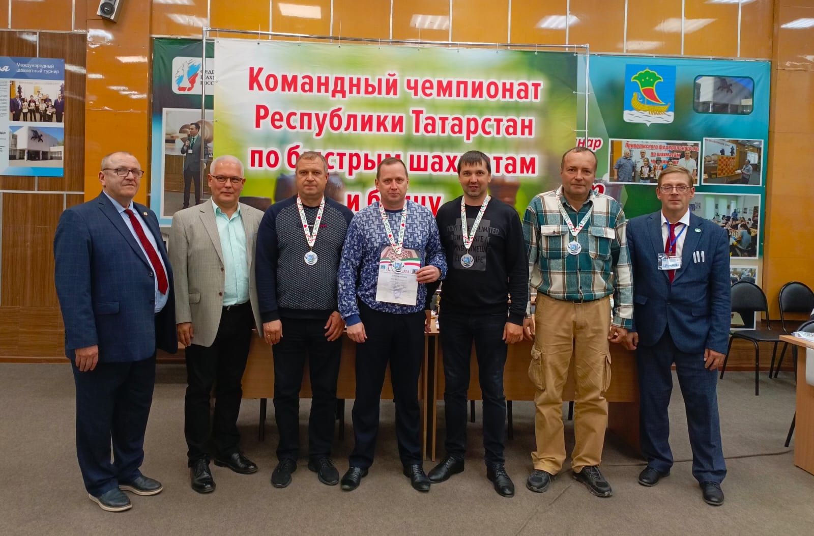 Чистопольские шахматисты завоевали серебро и бронзу на чемпионате Татарстана