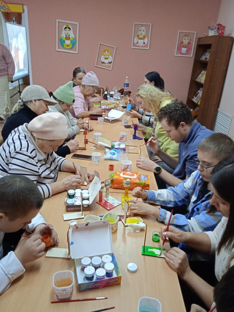 Познавательный час «Прядись, куделька» прошел в Детской библиотеке Чистополя