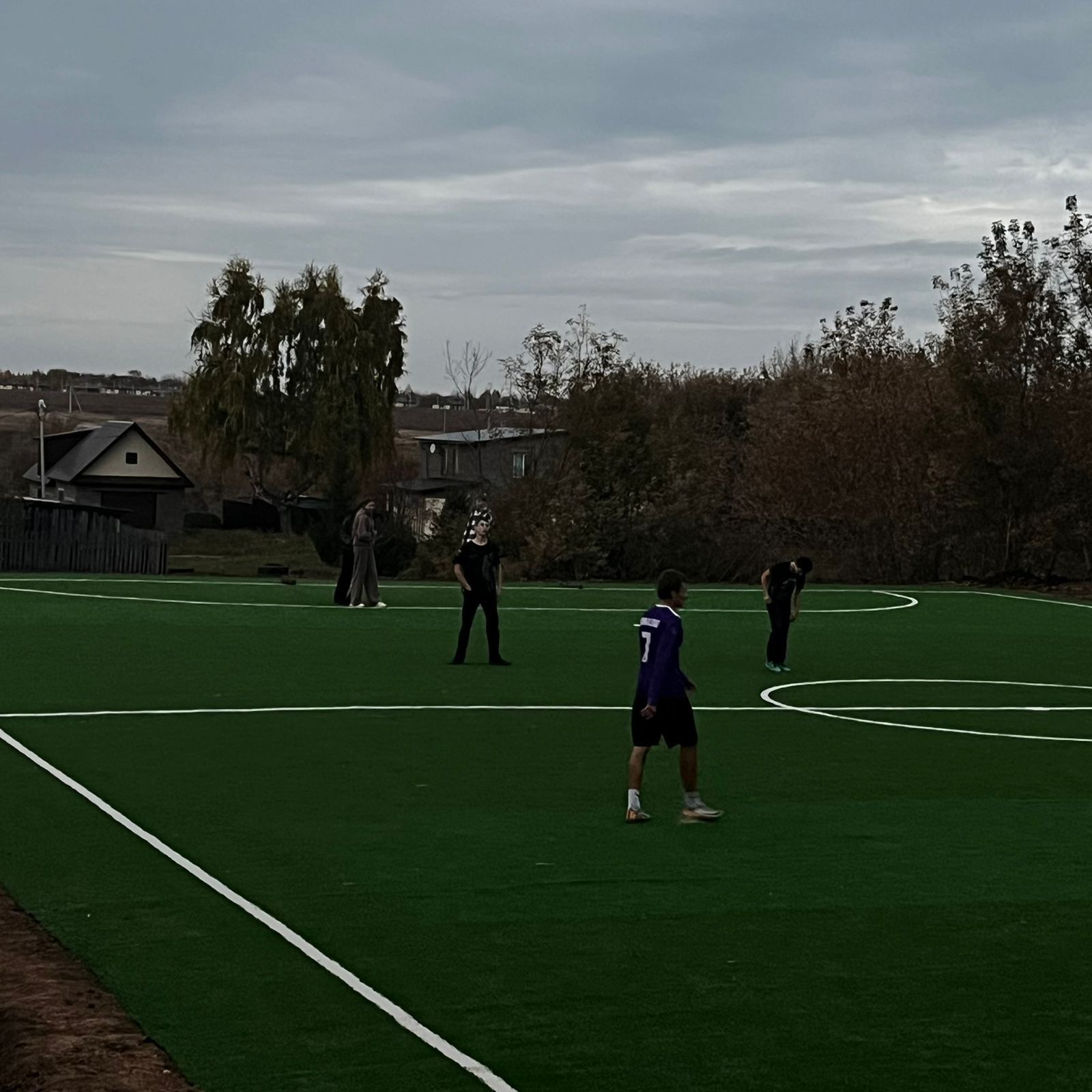 В Чистопольском районе готовится к открытию новое футбольное поле с искусственным покрытием