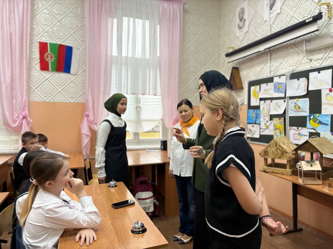 Экологическая акция «Синичкин День» прошла в чистопольской школе