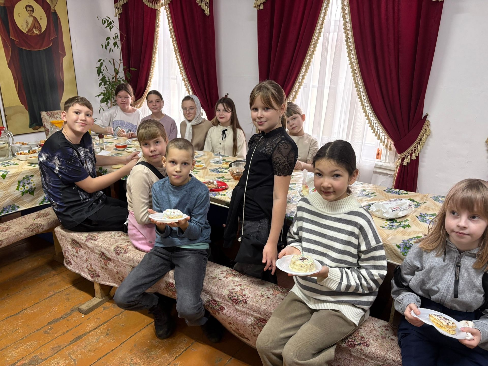 Сладкий мастер-класс прошёл в чистопольской воскресной школе