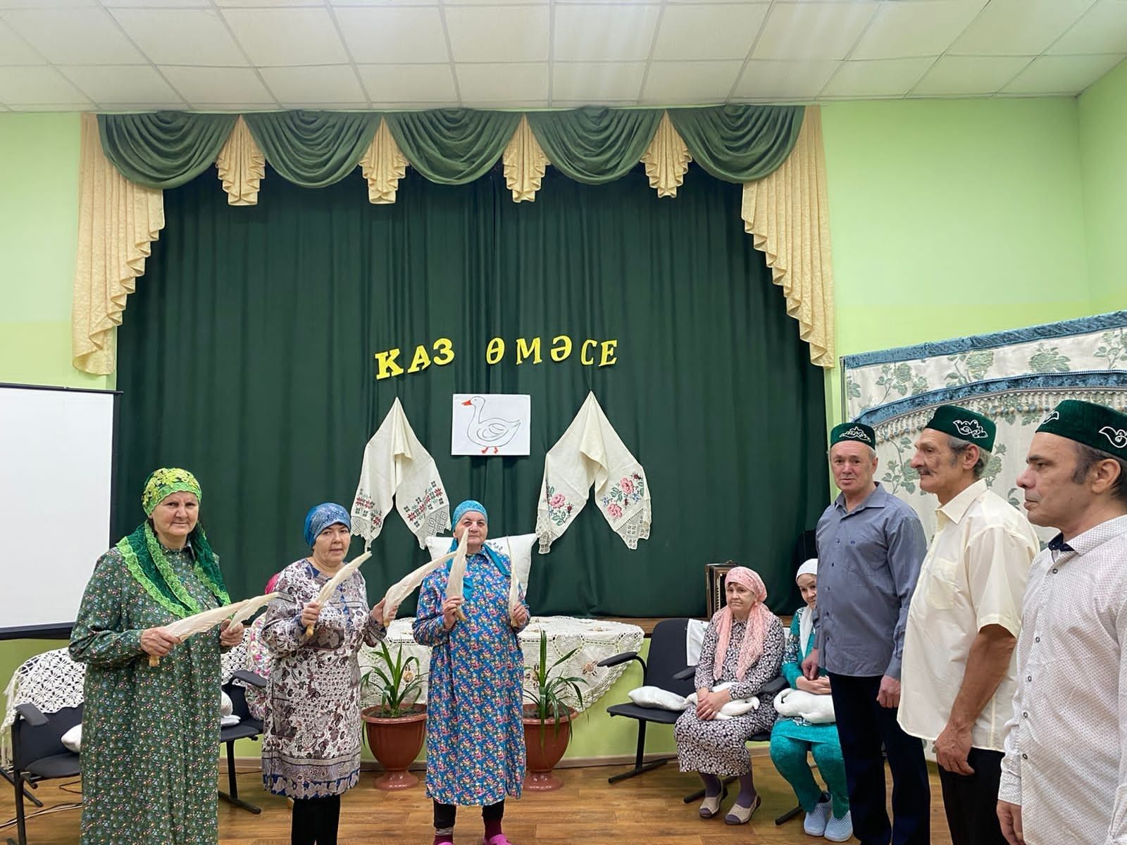 Праздник гусиного пера «Каз өмәсе» прошел в Чистопольском интернате