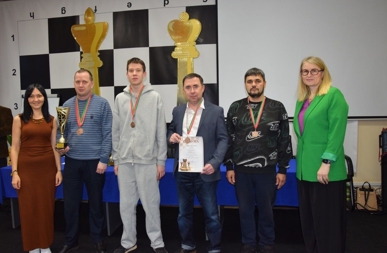 Чистопольские шахматисты завоевали медали на Командном чемпионате по шахматам