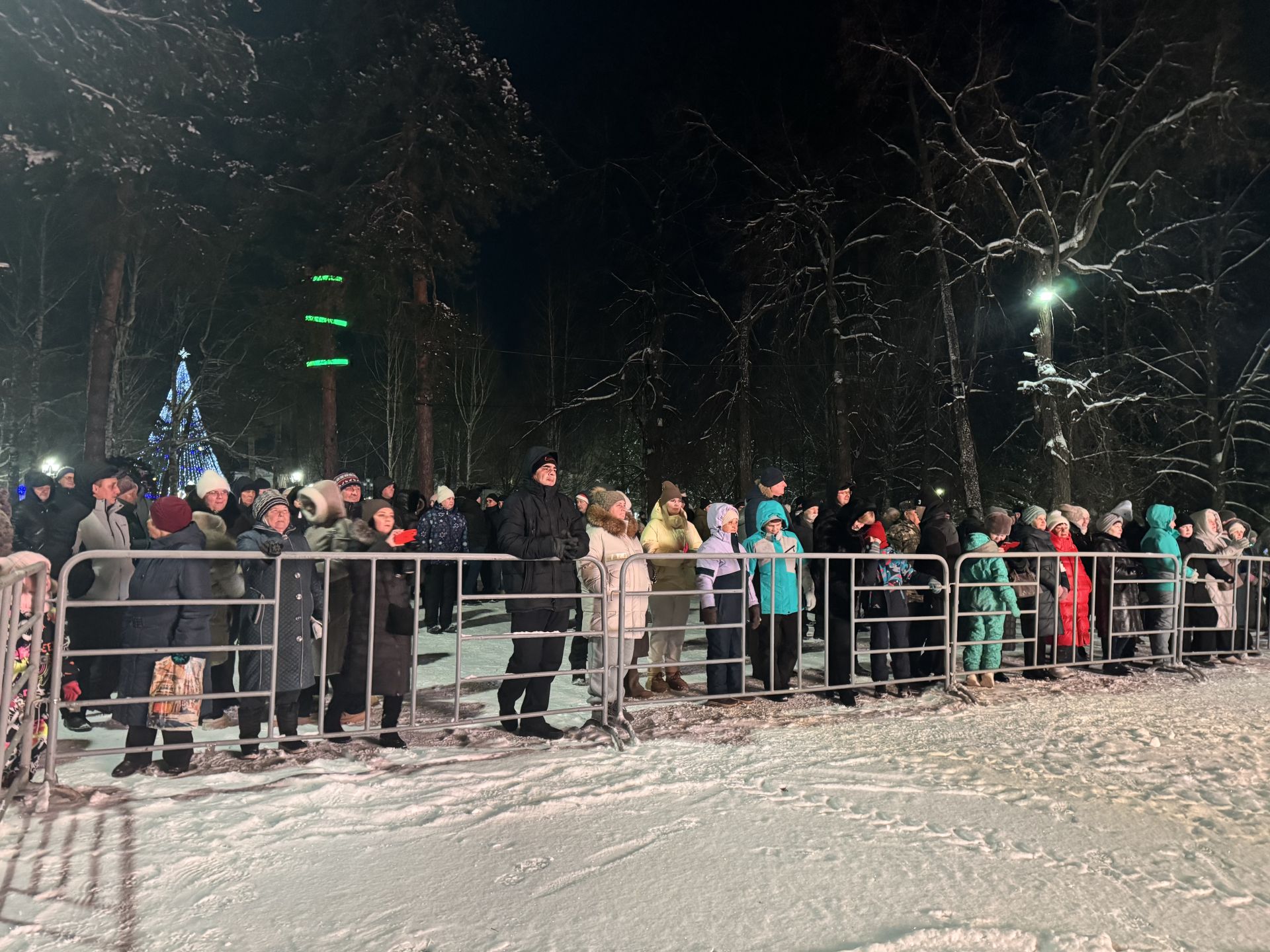 В Чистополе прошло открытие главной елки