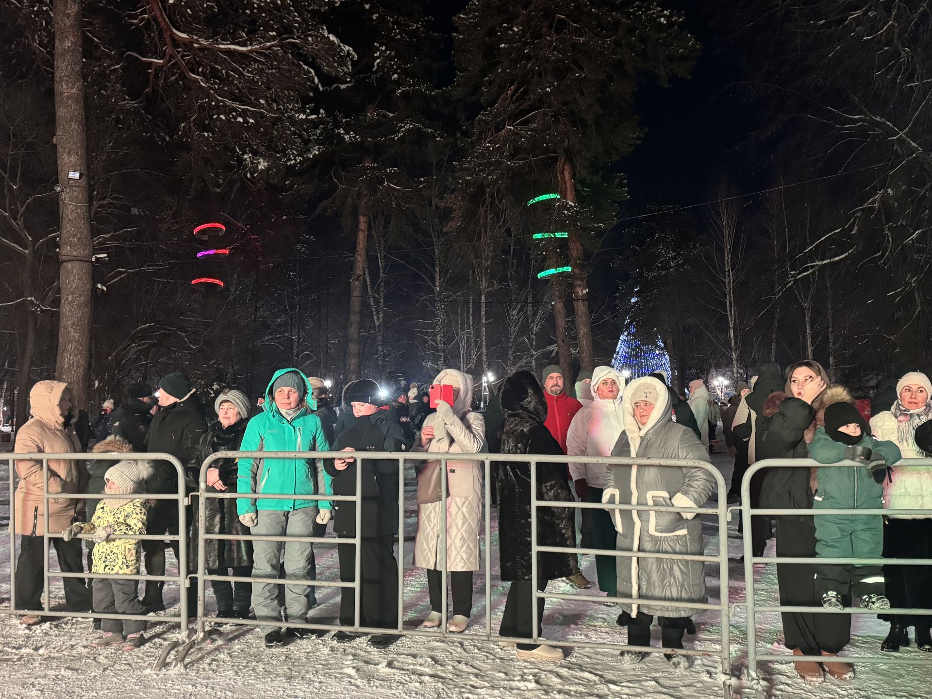 В Чистополе прошло открытие главной елки