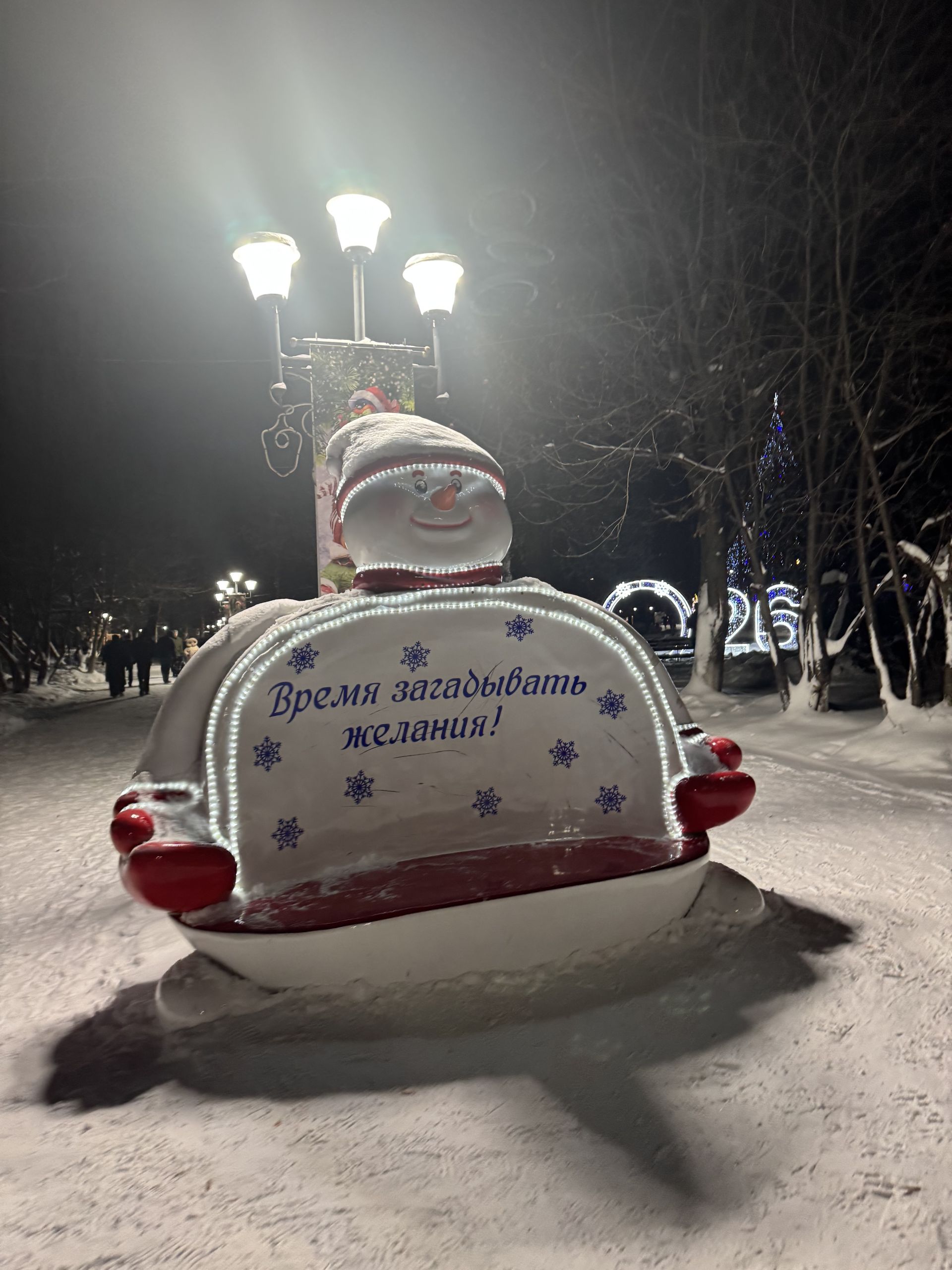 В Чистополе прошло открытие главной елки