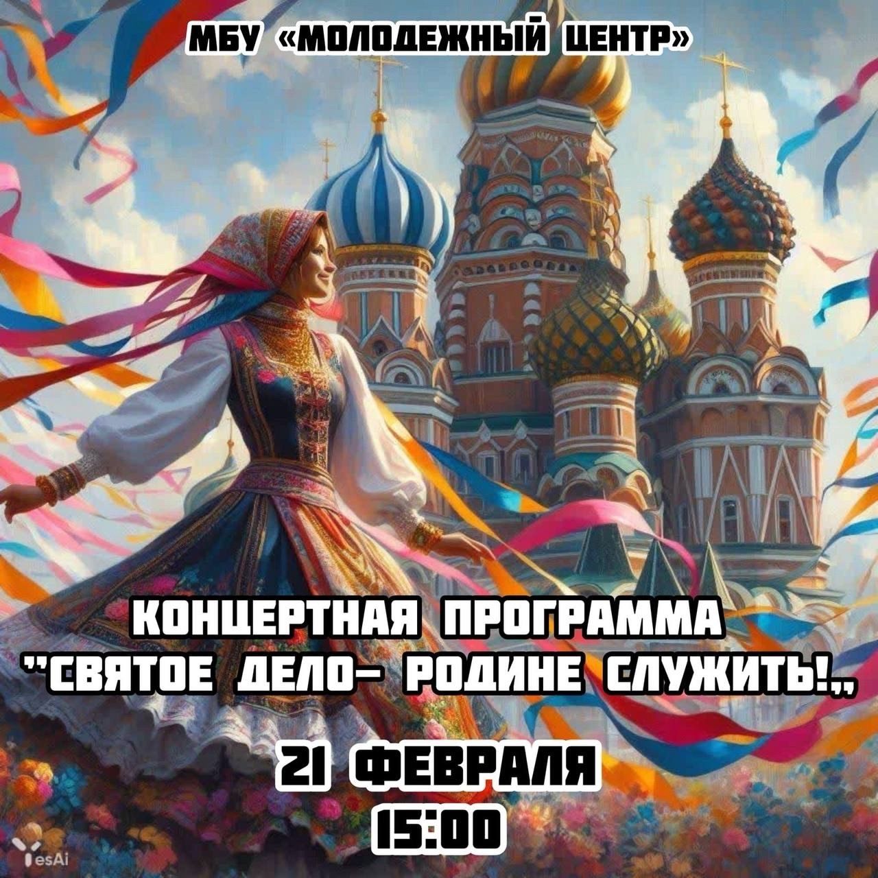 В Чистополе состоится концертная программа «Святое дело — Родине служить!»