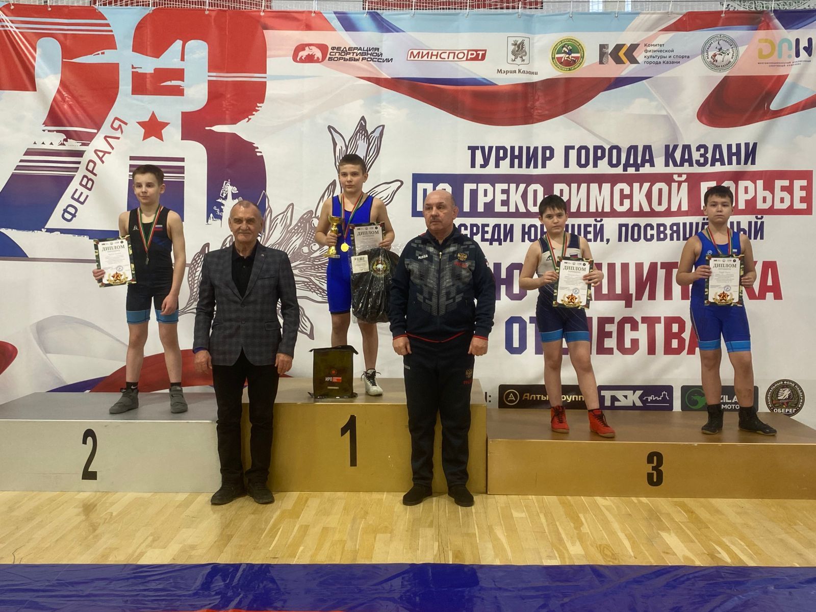Чистопольские спортсмены завоевали призовые места на соревнованиях по греко-римской борьбе