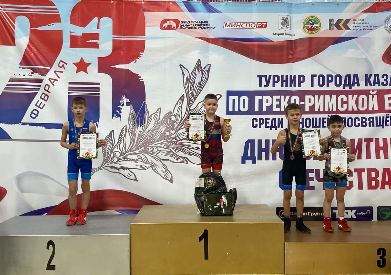 Чистопольские спортсмены завоевали призовые места на соревнованиях по греко-римской борьбе