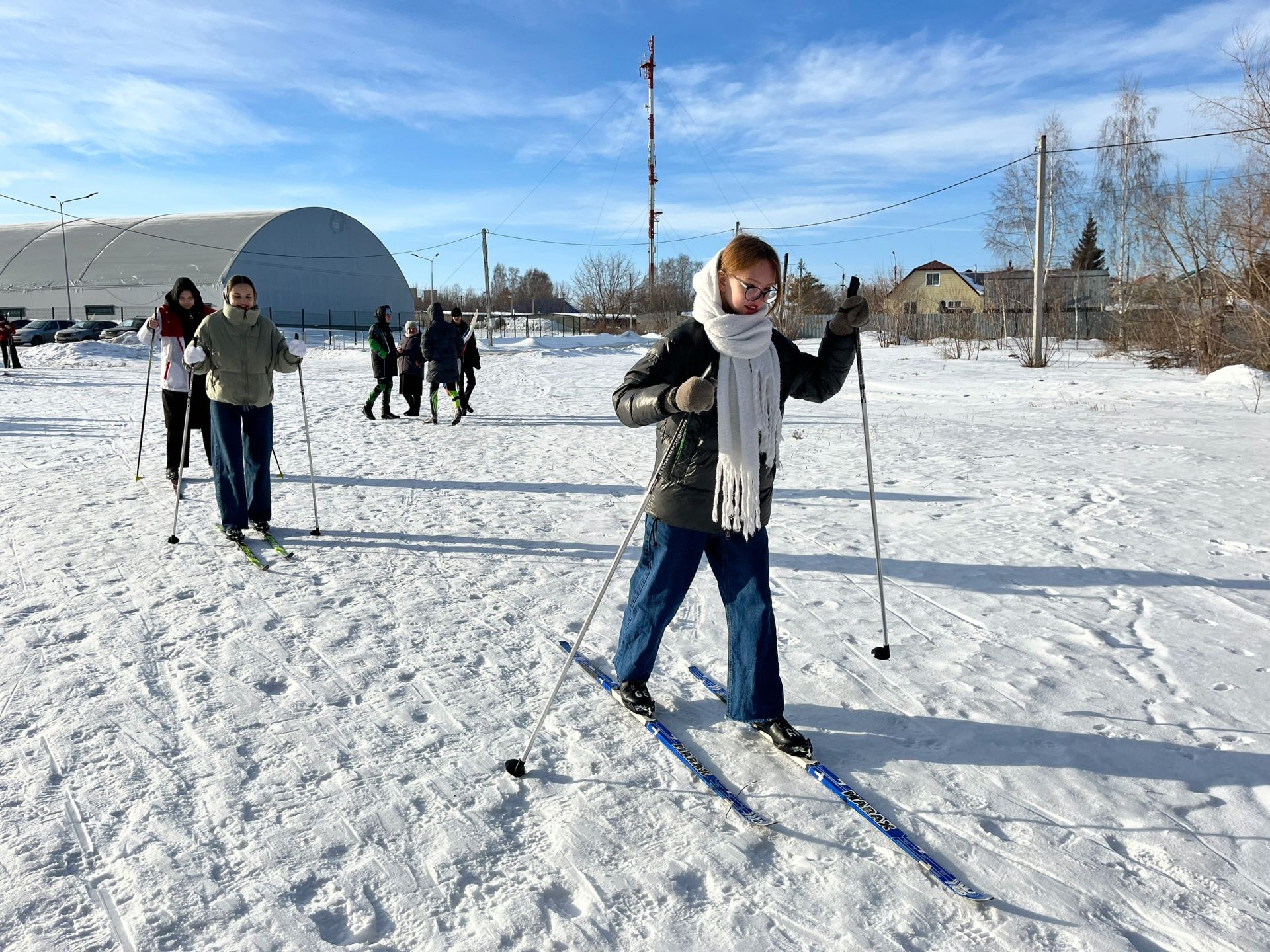 Чистопольцы приняли участие в спортивном мероприятии «Молодежь. Лыжи. ЗОЖ»