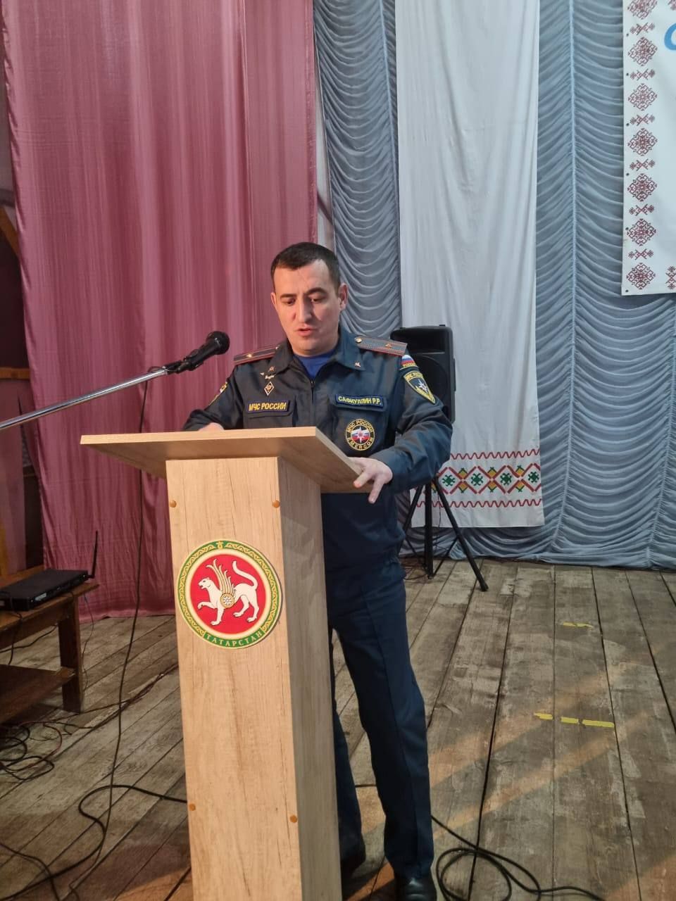 В Чистопольском районе на сходах граждан сельчанам напомнили о правилах пожарной безопасности