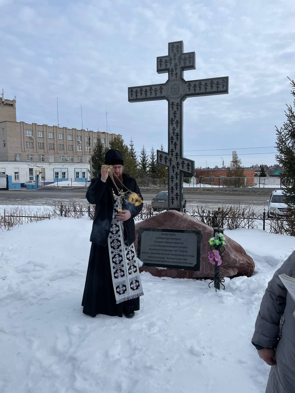 Чистопольцы почтили память архимандрита Серапиона (Михайлова) в годовщину его смерти
