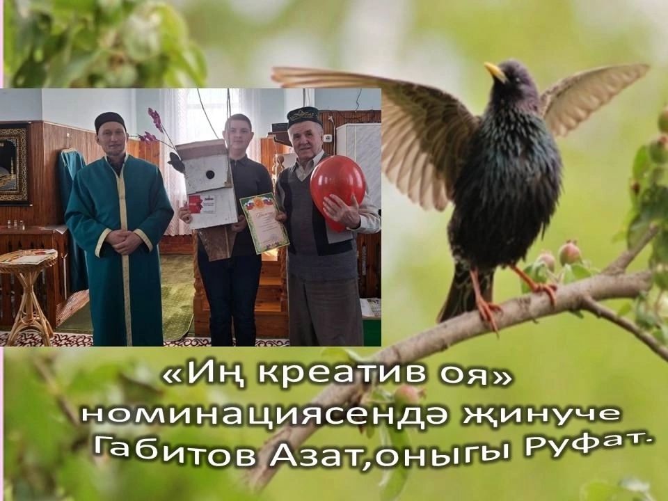 В одном из сел Чистопольского района наградили лучших мастеров скворечников