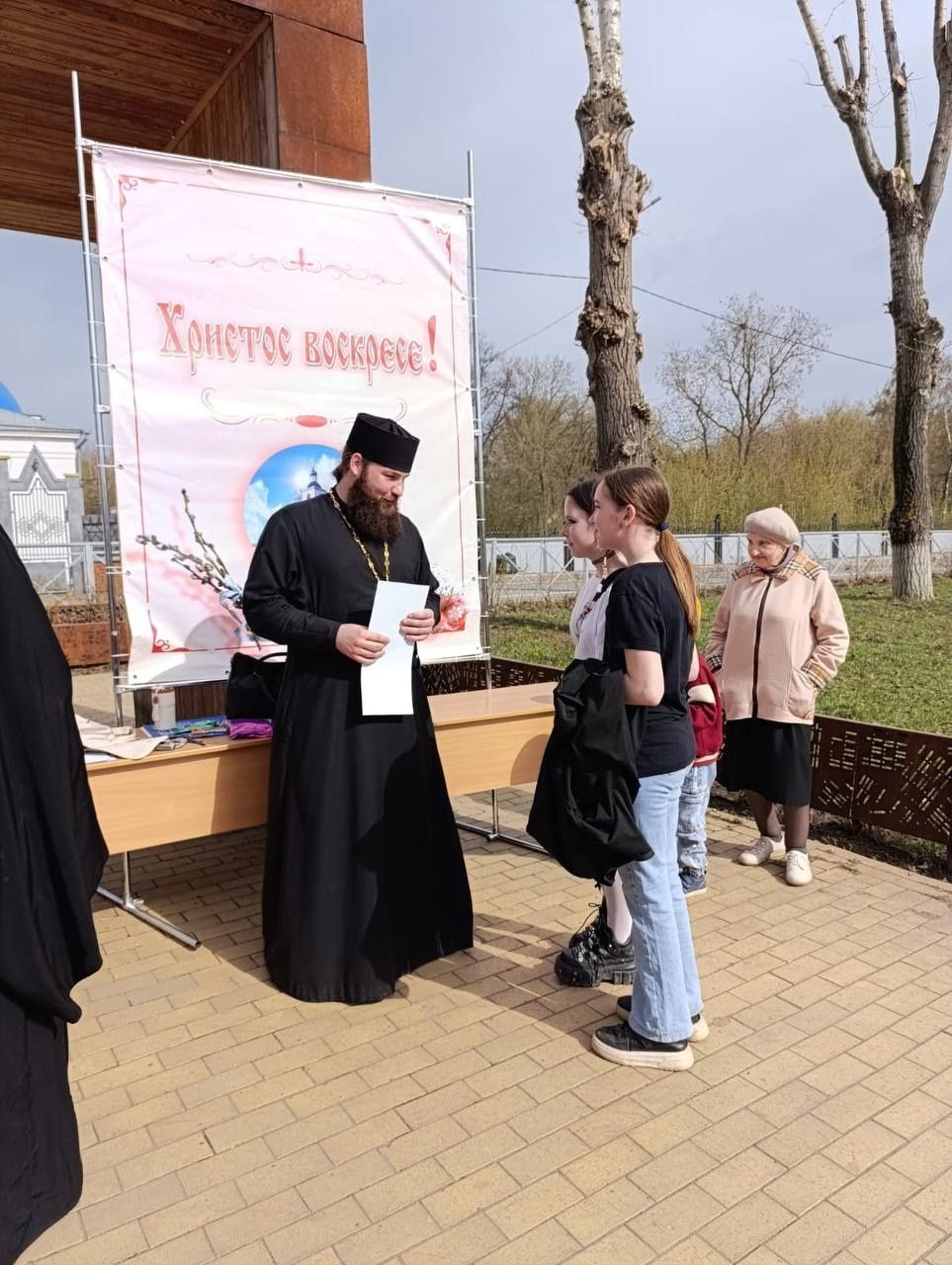 В Чистополе прошла праздничная пасхальная акция у Казанского храма