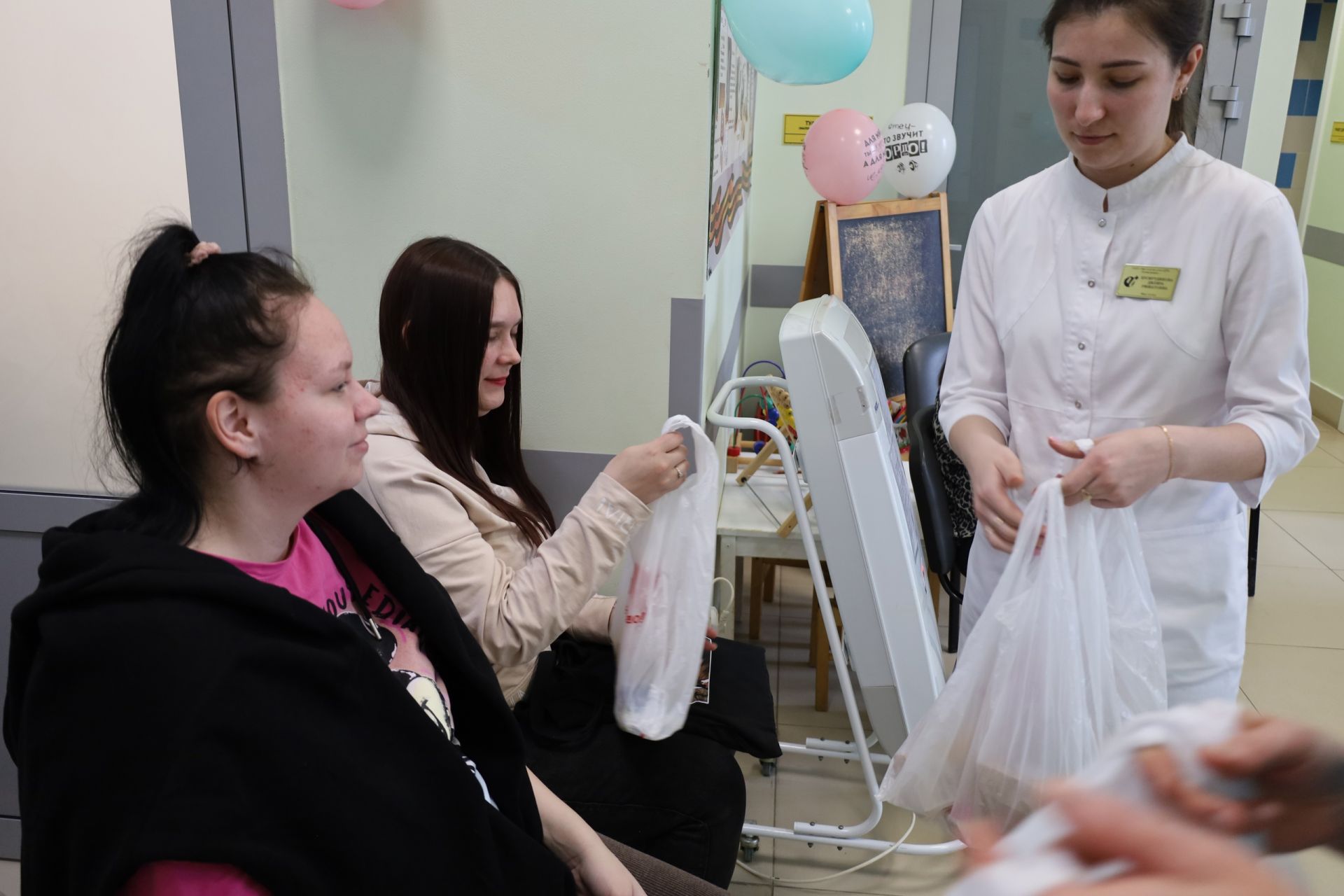 Праздник для будущих мам прошел в женской консультации Чистопольской ЦРБ