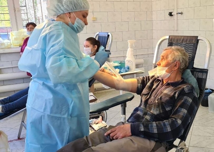 Донорская акция в Чистопольской ЦРБ: 35 литров крови для спасения жизней