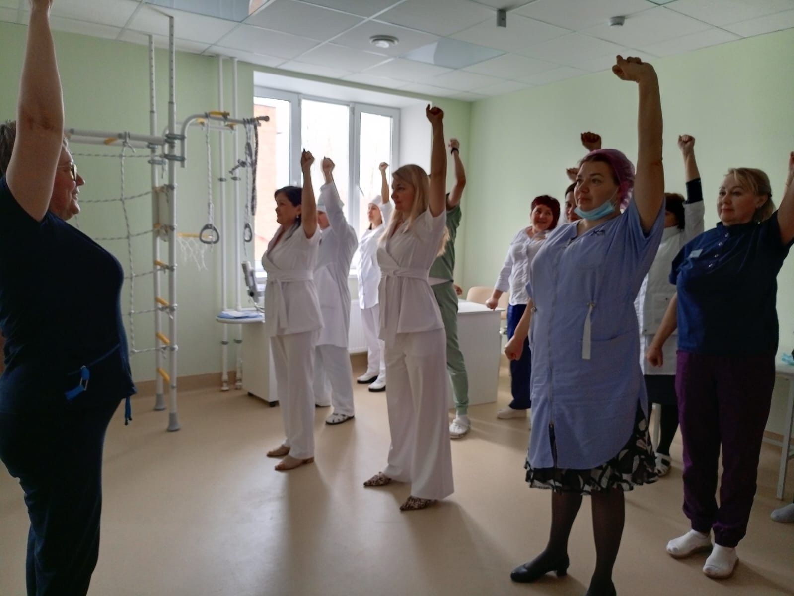 В Чистопольской ЦРБ проходит неделя укрепления здоровья на рабочих местах