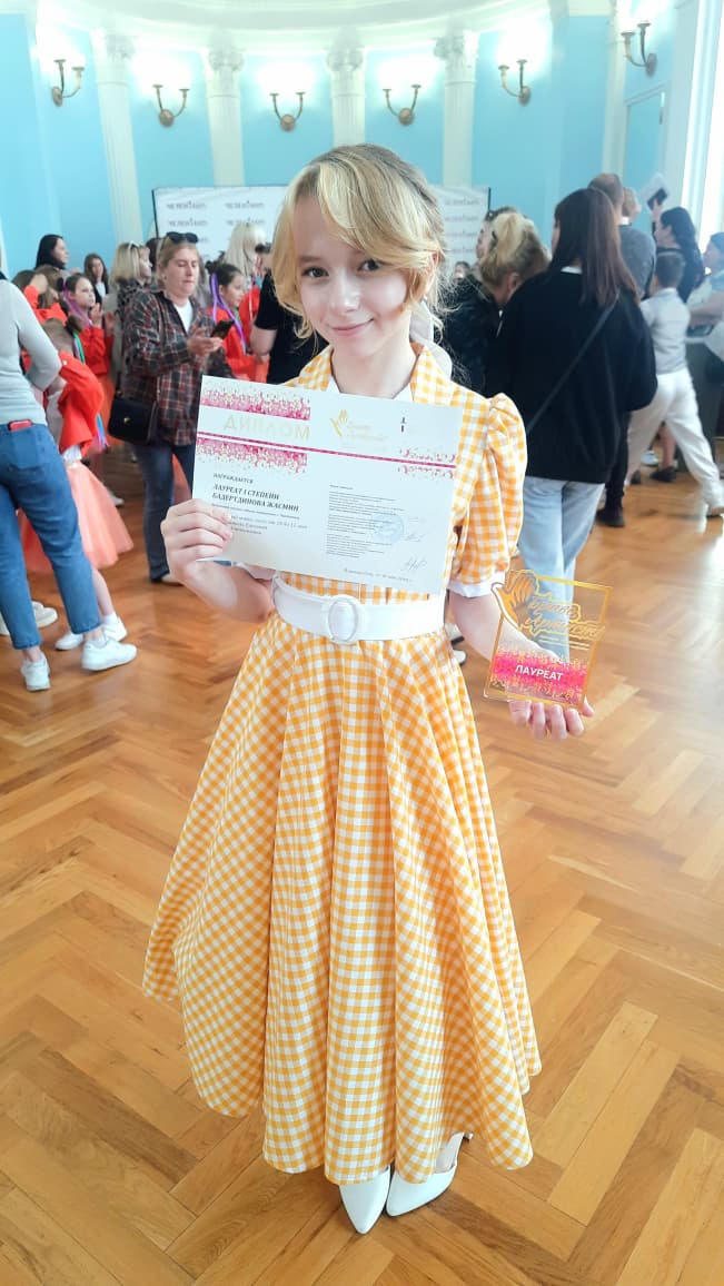 Солистка «Нового Поколения» стала лауреатом I степени на международной премии «БРАВО, АРТИСТ!»
