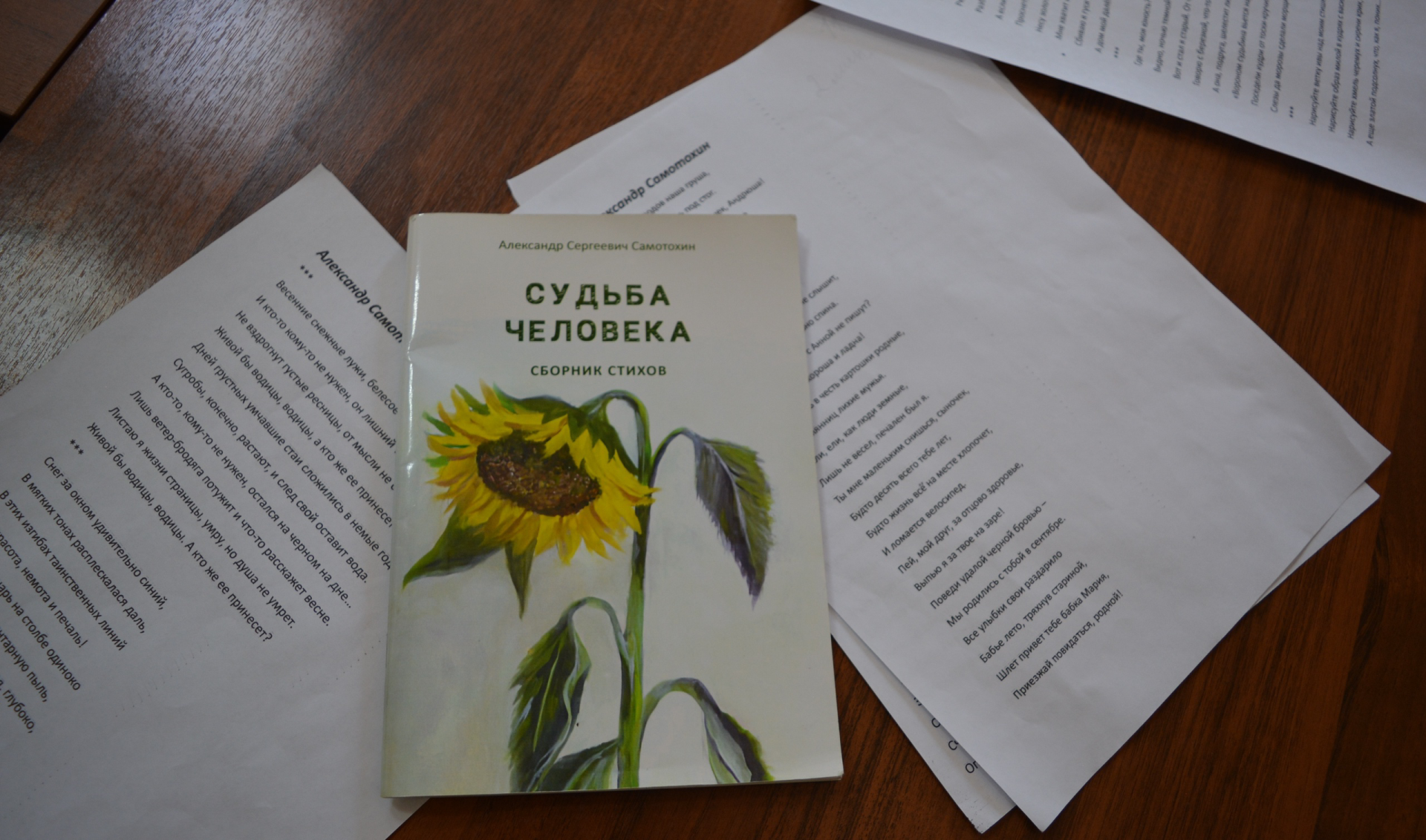 В Чистопольской библиотеке представили новый сборник стихов «Судьба человека»