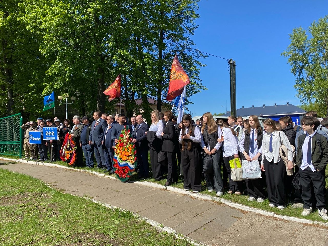 В Чистополе прошел митинг, посвященный Дню Победы