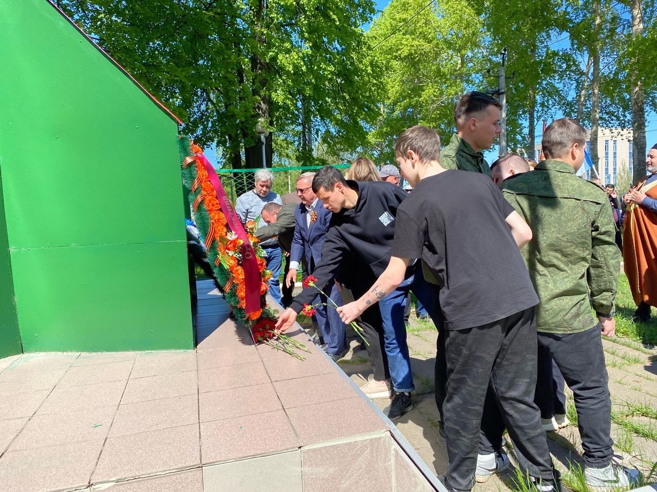 В Чистополе прошел митинг, посвященный Дню Победы